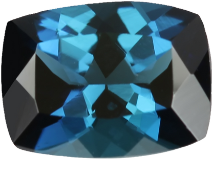 2.04ct Cushion Deep Blue Tourmaline