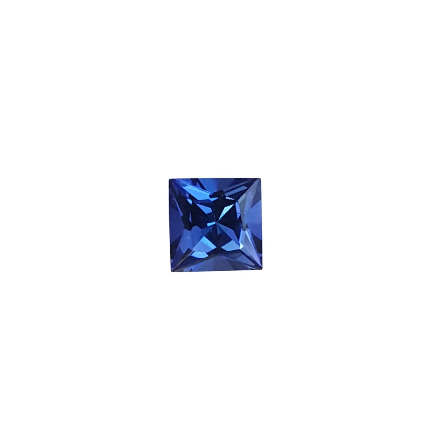 6mm Princess Cut AAA Color Tanzanite