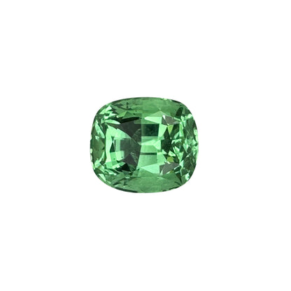 2.03ct Cushion Light Mint Green Tsavorite