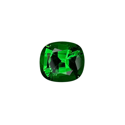 2.34ct Cushion Gem Quality - Fine Intense Green Tsavorite