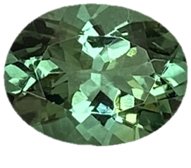 1.26ct Oval Medium Blue-Green Tourmaline