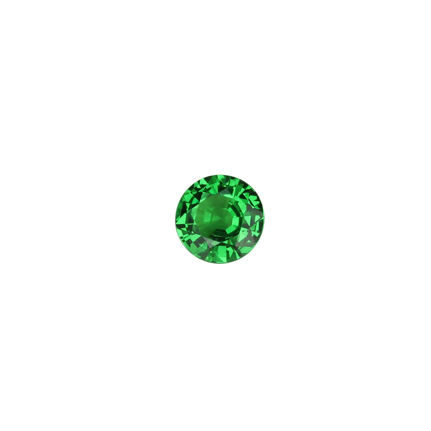 5.8mm Round Bright Green Tsavorite