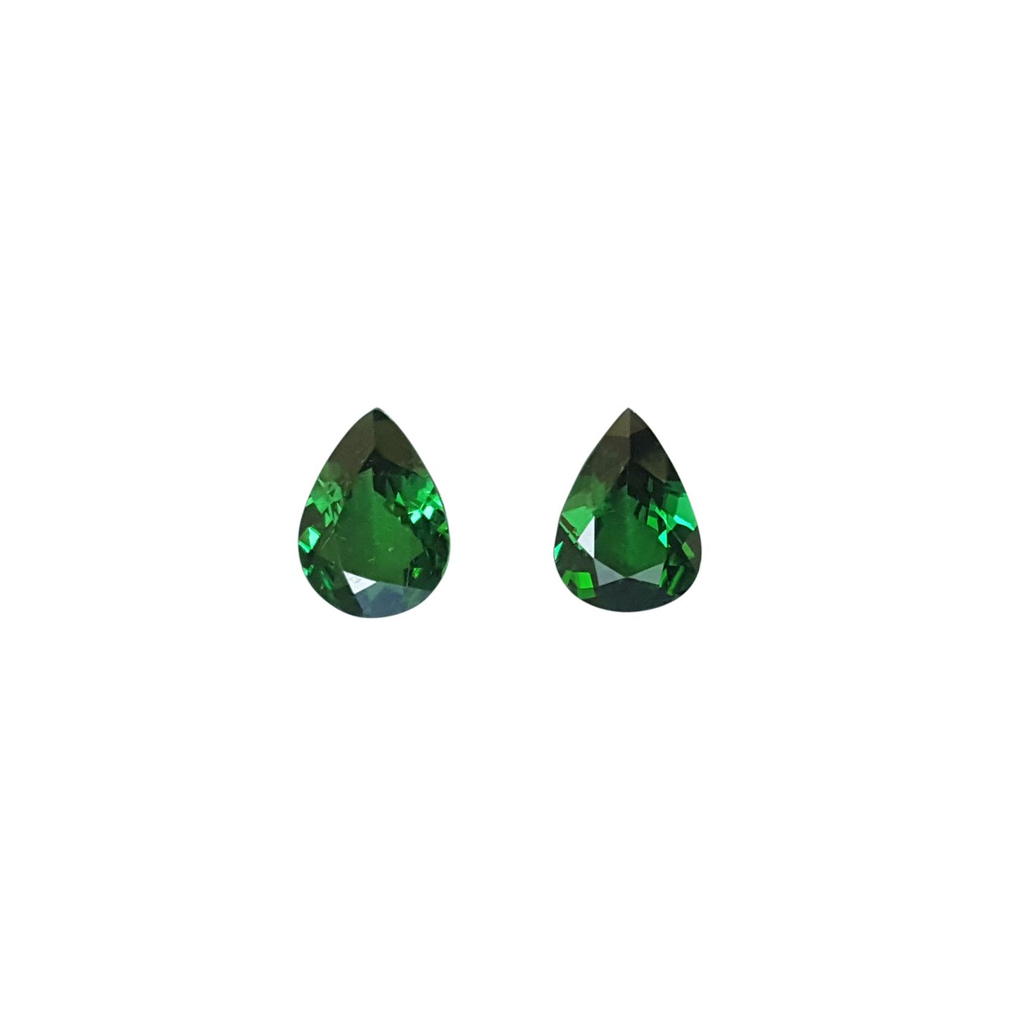 1.03ct Pear Shape Fine Intense Green Tsavorite