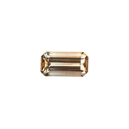 2.64ct Emerald Cut Peach Tourmaline