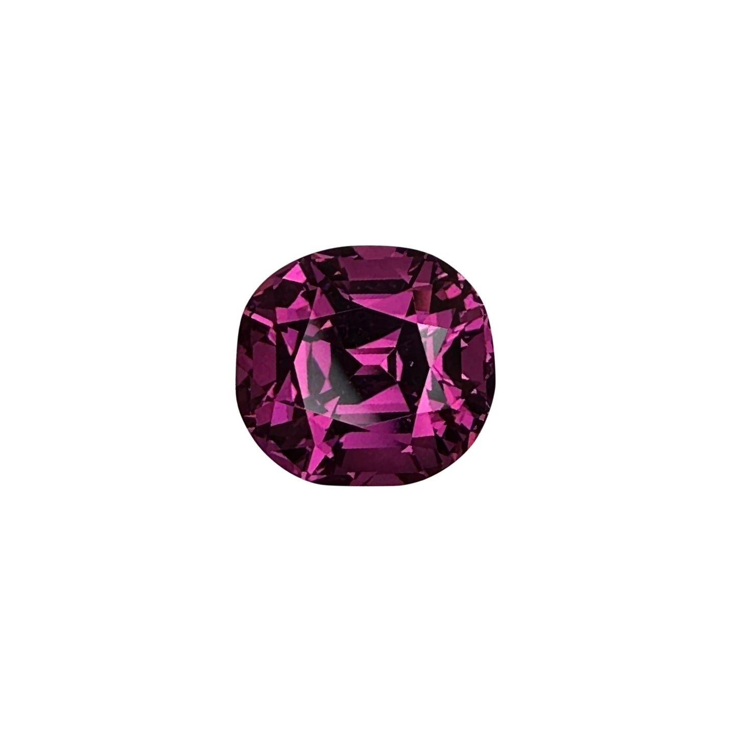 5.76ct Cushion Medium Pink Rhodolite