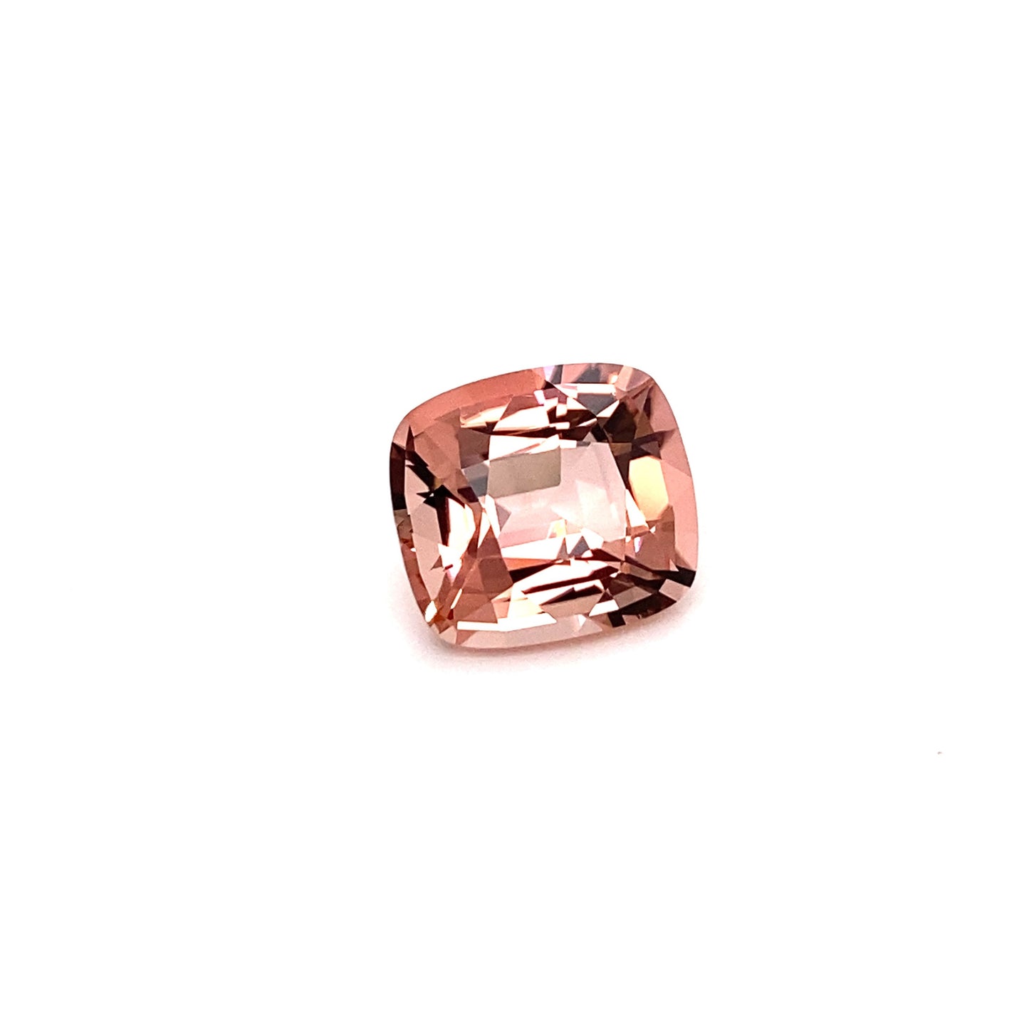 10.72ct Cushion Peach Tourmaline