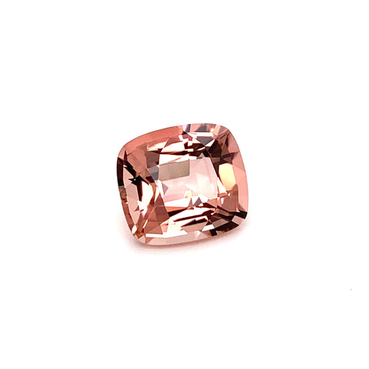 10.72ct Cushion Peach Tourmaline