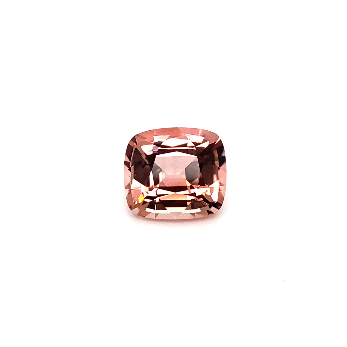 10.72ct Cushion Peach Tourmaline