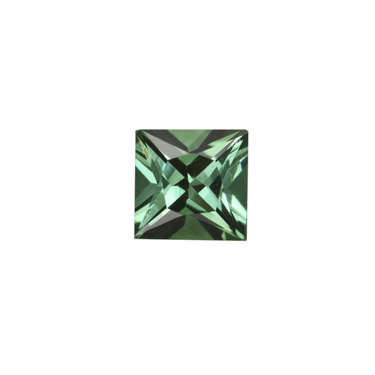 5.5mm Princess Cut Mint Green Tourmaline