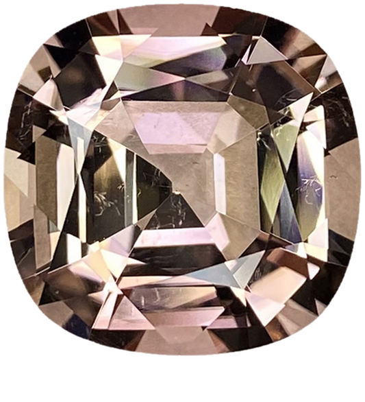 15.44ct Cushion Light Pink Tourmaline