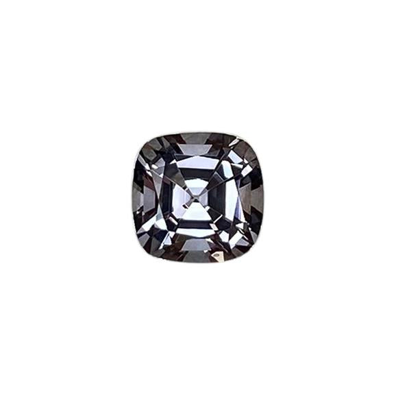 6mm Cushion Light Grey Spinel