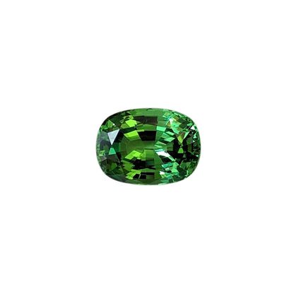 3.11ct Cushion Bright Green Tsavorite