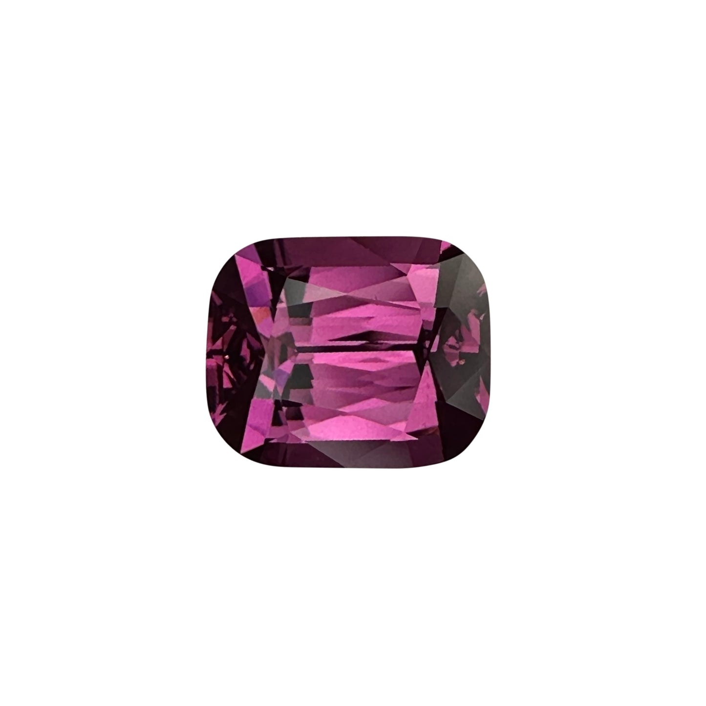 6.62ct Cushion Medium Pink Rhodolite