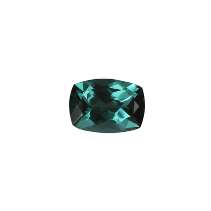 7.1x5.2mm Cushion Medium Blue-Green Tourmaline