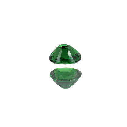 1.41ct Cushion Fine Intense Green Tsavorite