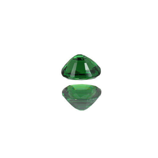 1.41ct Cushion Fine Intense Green Tsavorite