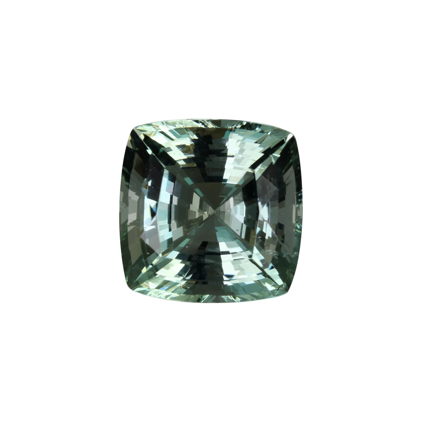 17.4mm Cushion Aquamarine