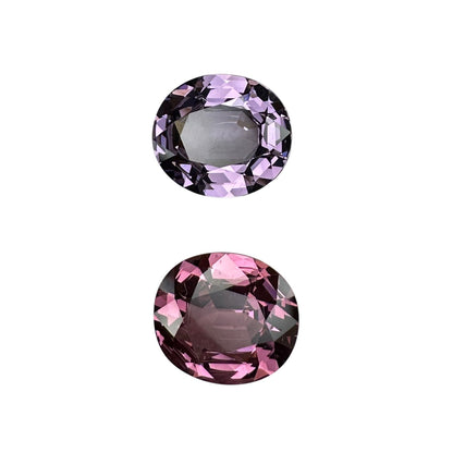 5.29ct Oval Mixed Spinel Pair