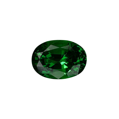2.2ct Oval Fine Intense Green Tsavorite