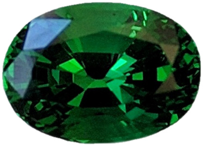2.2ct Oval Fine Intense Green Tsavorite