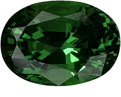 2.2ct Oval Fine Intense Green Tsavorite