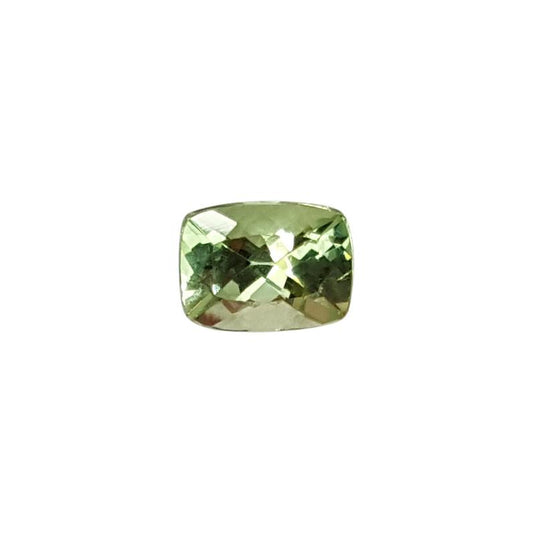 8.1x6mm Cushion Mint Garnet