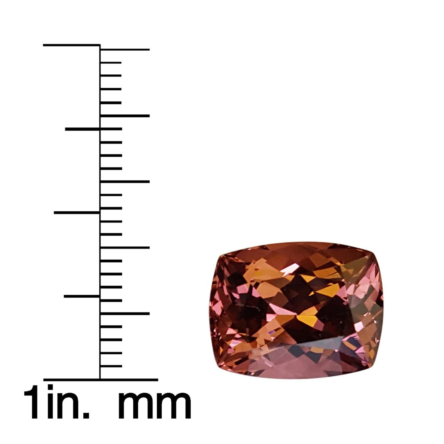 10.29ct Cushion Malaya Garnet