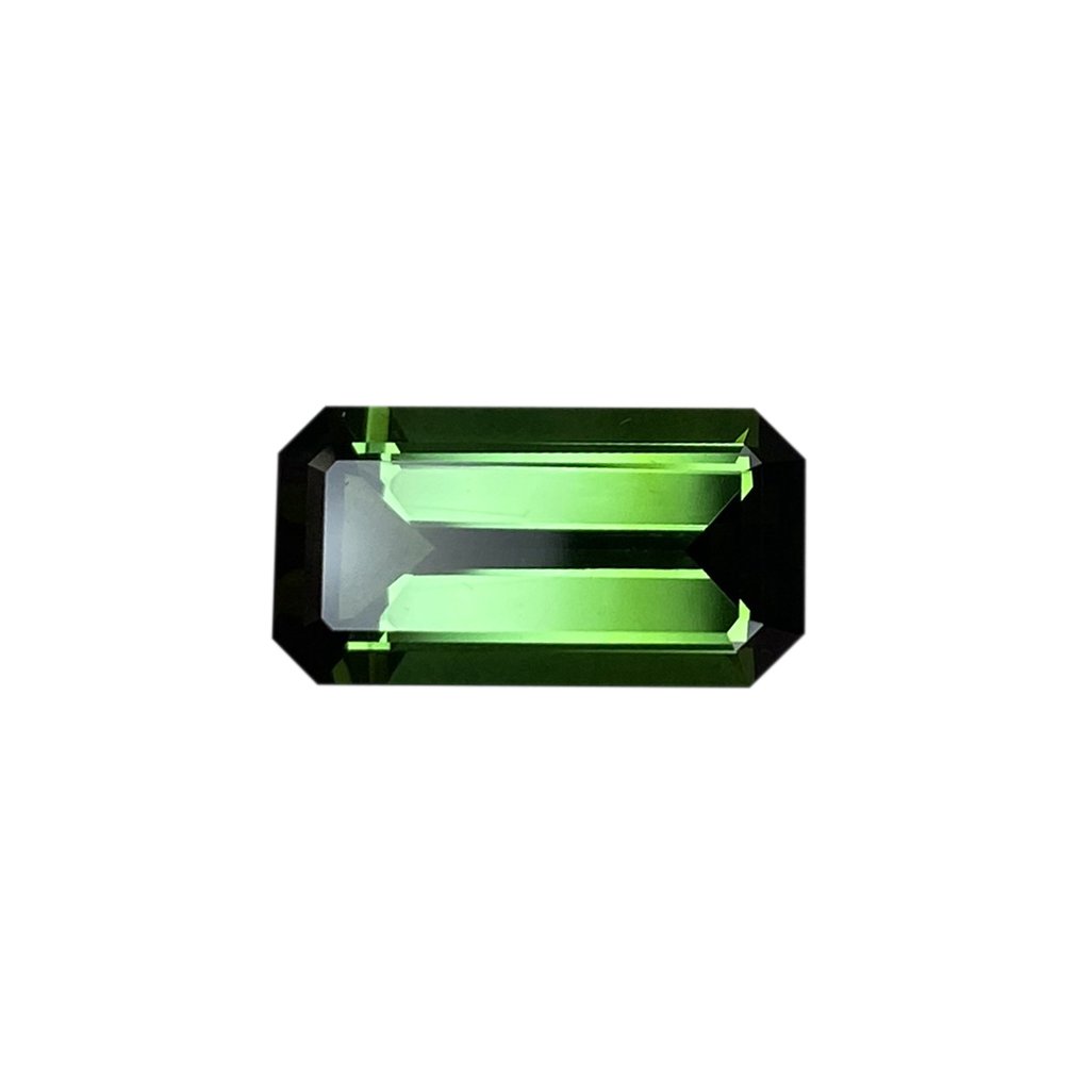 6ct Emerald Cut Grey Tourmaline