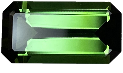 6ct Emerald Cut Grey Tourmaline