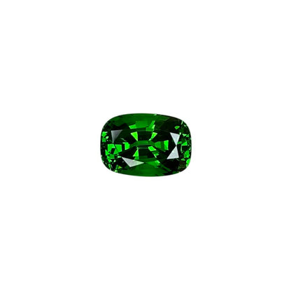 1.82ct Cushion Fine Intense Green Tsavorite