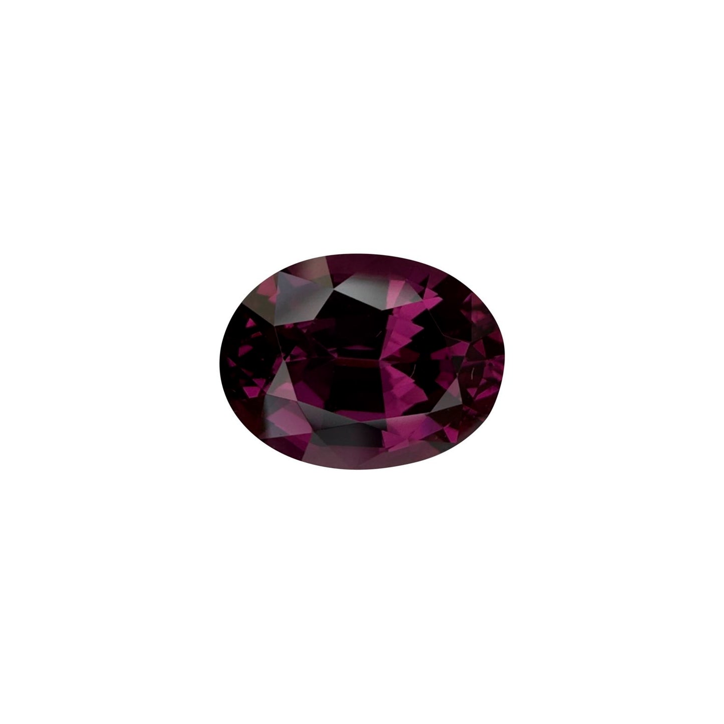 4.91ct Oval Open Burgundy Rhodolite