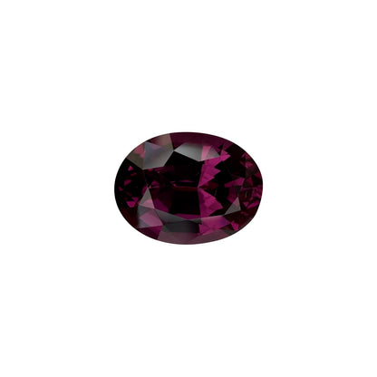 4.91ct Oval Open Burgundy Rhodolite