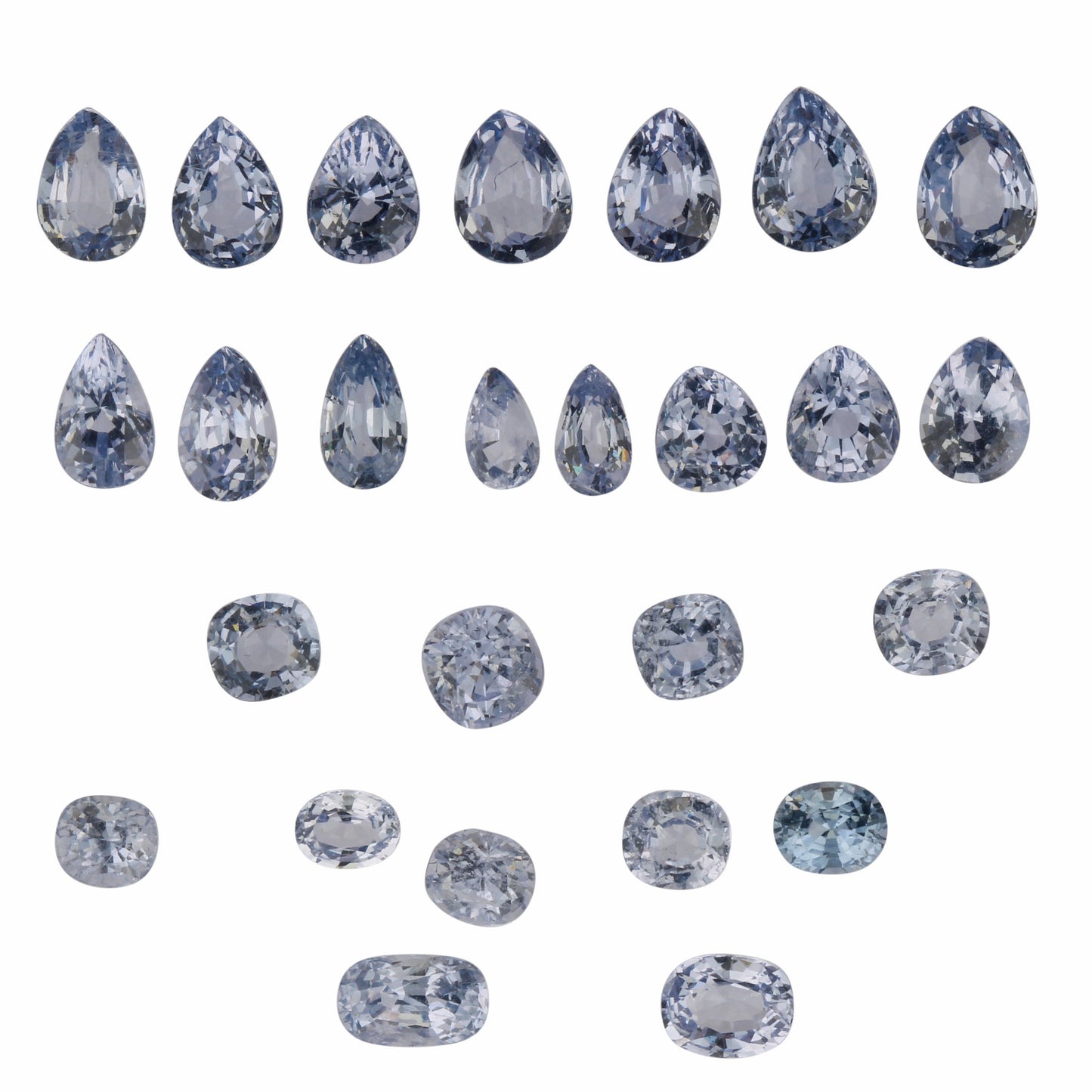 Mixed Shape Vietnamese Lavender Spinel