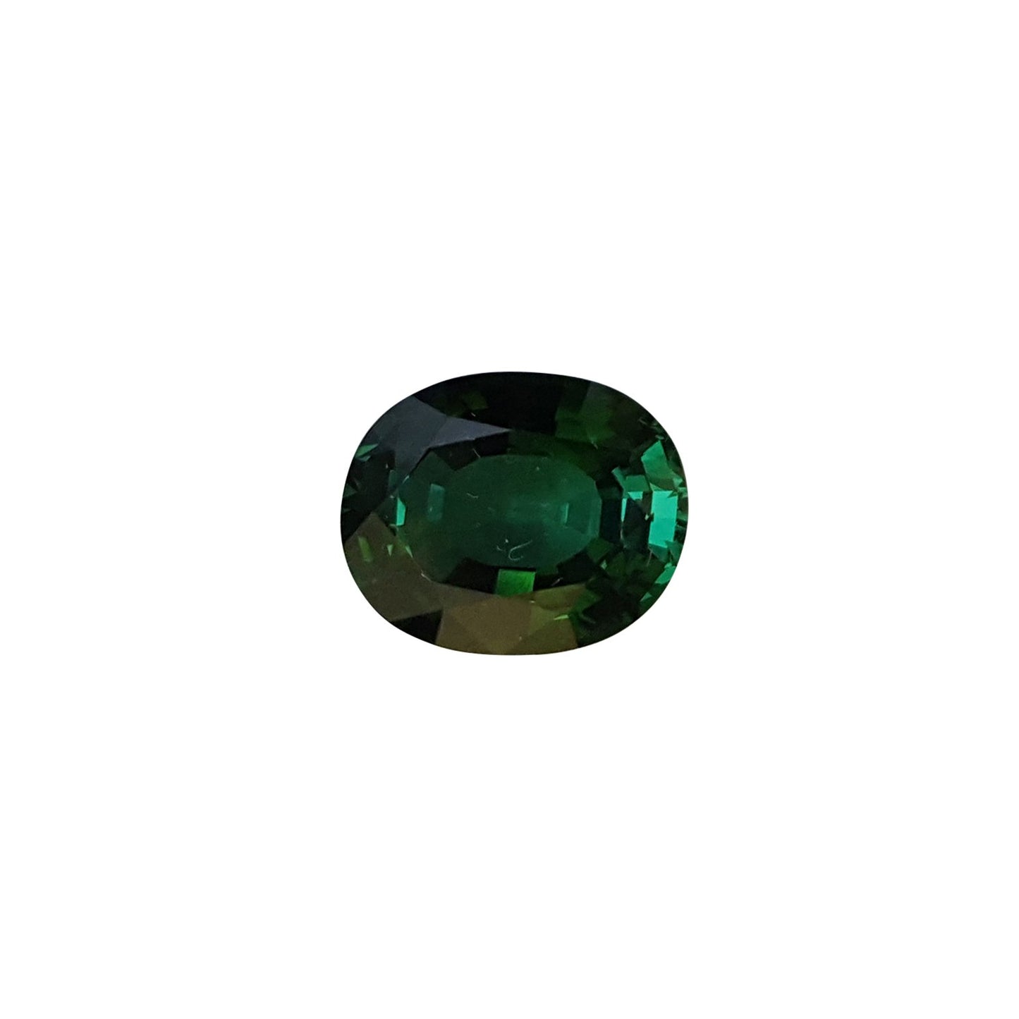 3.88ct Oval Fine Deep Green Chrome Tourmaline