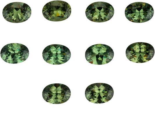 7 x 5mm Oval Demantoid