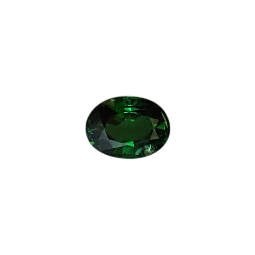 1.75ct Oval Fine Deep Green Chrome Tourmaline