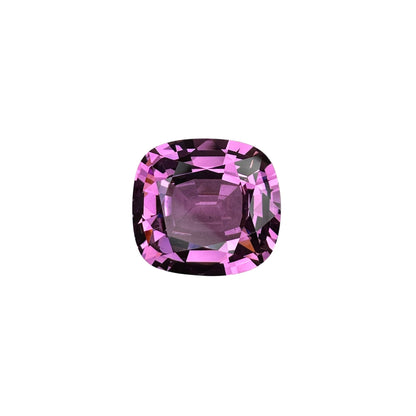 4.56ct Cushion Light Pink Malaya Garnet