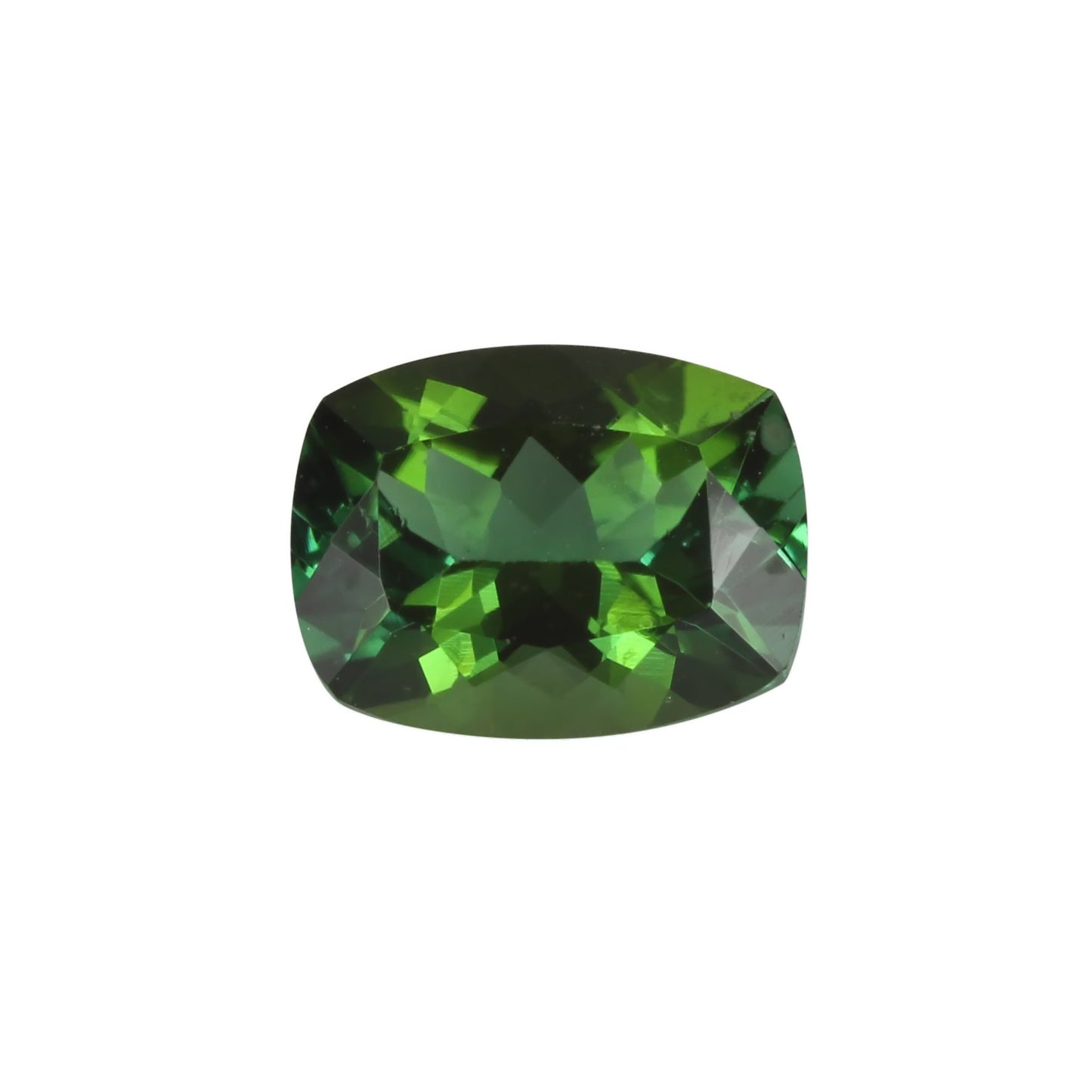 9x7mm Cushion Medium Blue-Green Tourmaline