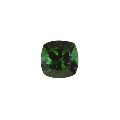 6mm Cushion Deep Green Tourmaline