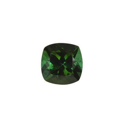 6mm Cushion Deep Green Tourmaline