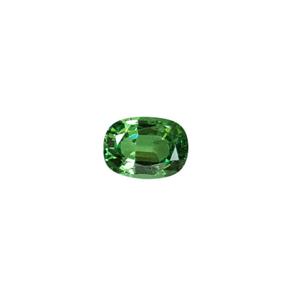 1.14ct Cushion Light Green Tsavorite