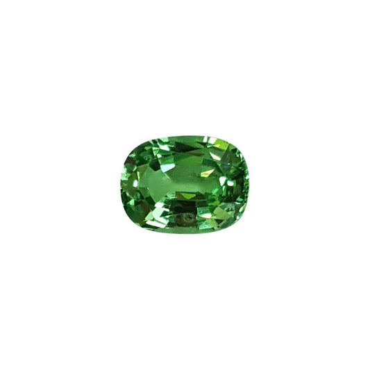 1.14ct Cushion Light Green Tsavorite