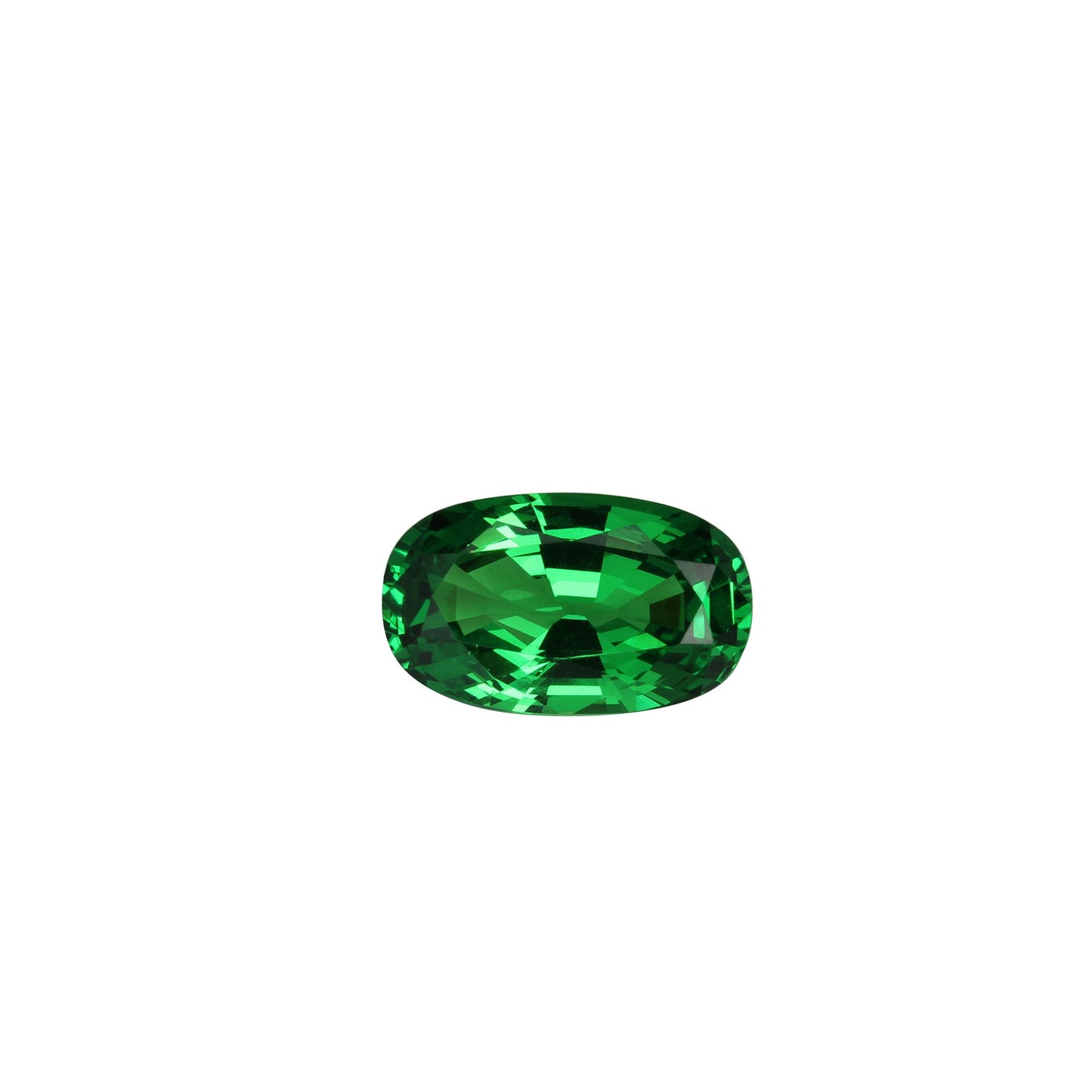 3.05ct Oval Gem Quality - Fine Intense Green Tsavorite
