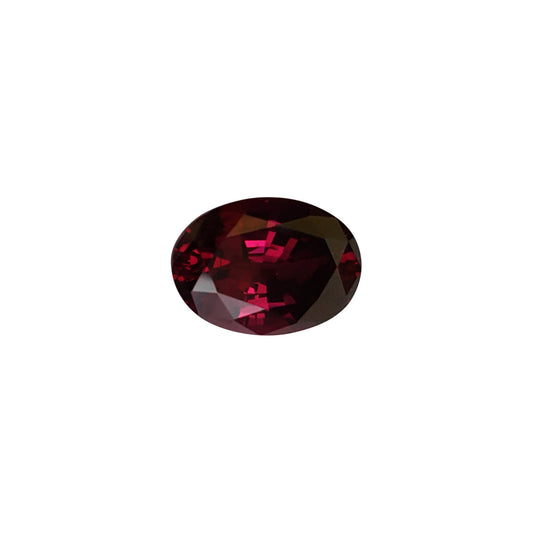 Oval Deep Burgundy Rhodolite