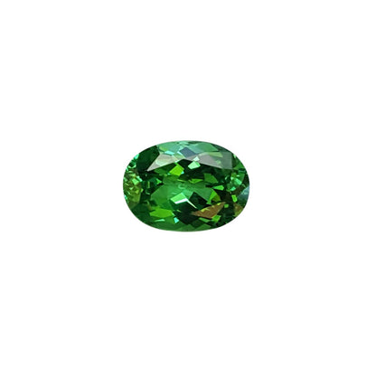 4.23ct Oval Bright Yellowish Green Tsavorite