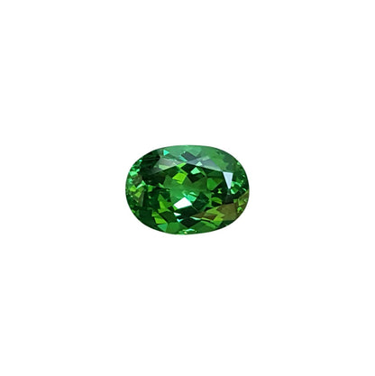 4.23ct Oval Bright Yellowish Green Tsavorite