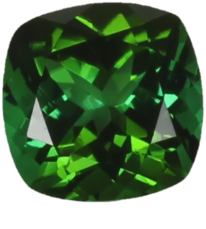6mm Cushion Mint Green Tourmaline
