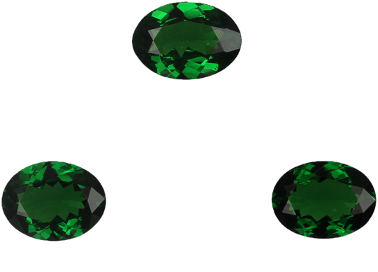 8x6mm Oval Fine Intense Green Tsavorite