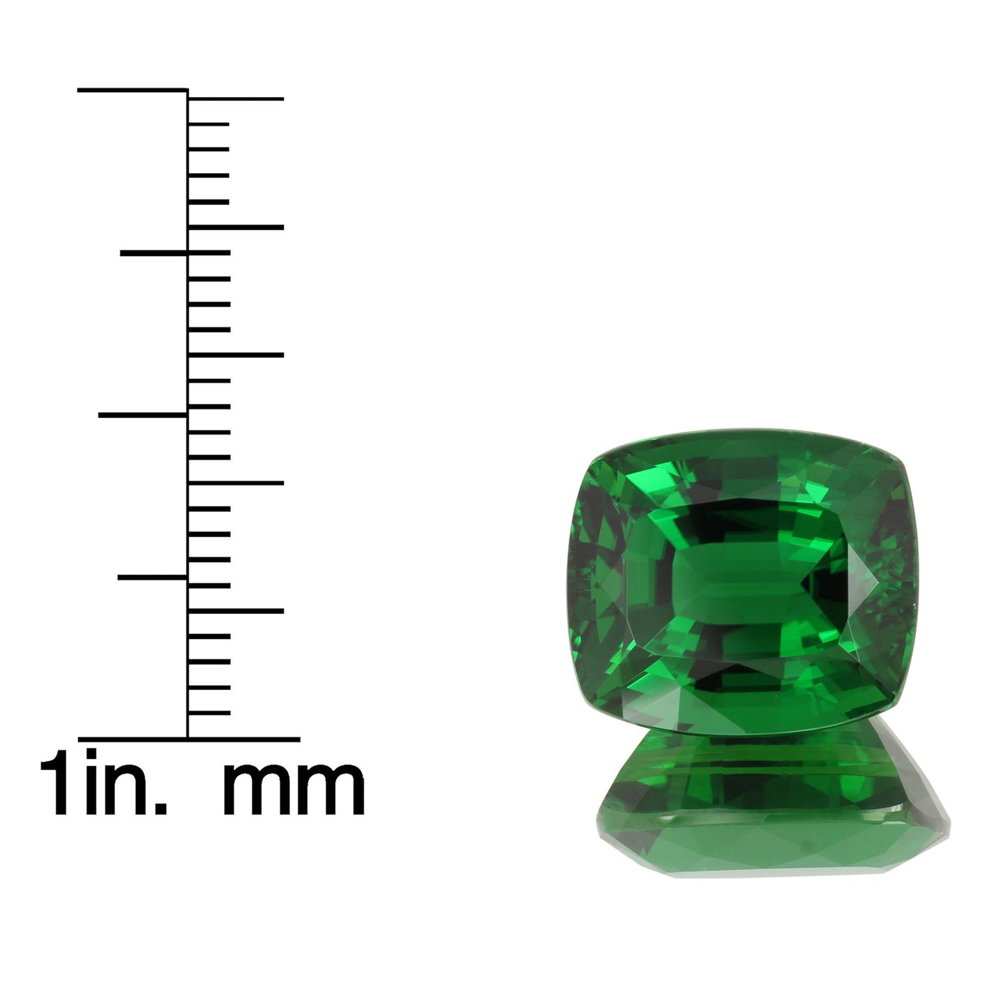 12.87ct Cushion Chrome Tourmaline