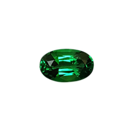 1.07ct Oval Fine Intense Green Tsavorite